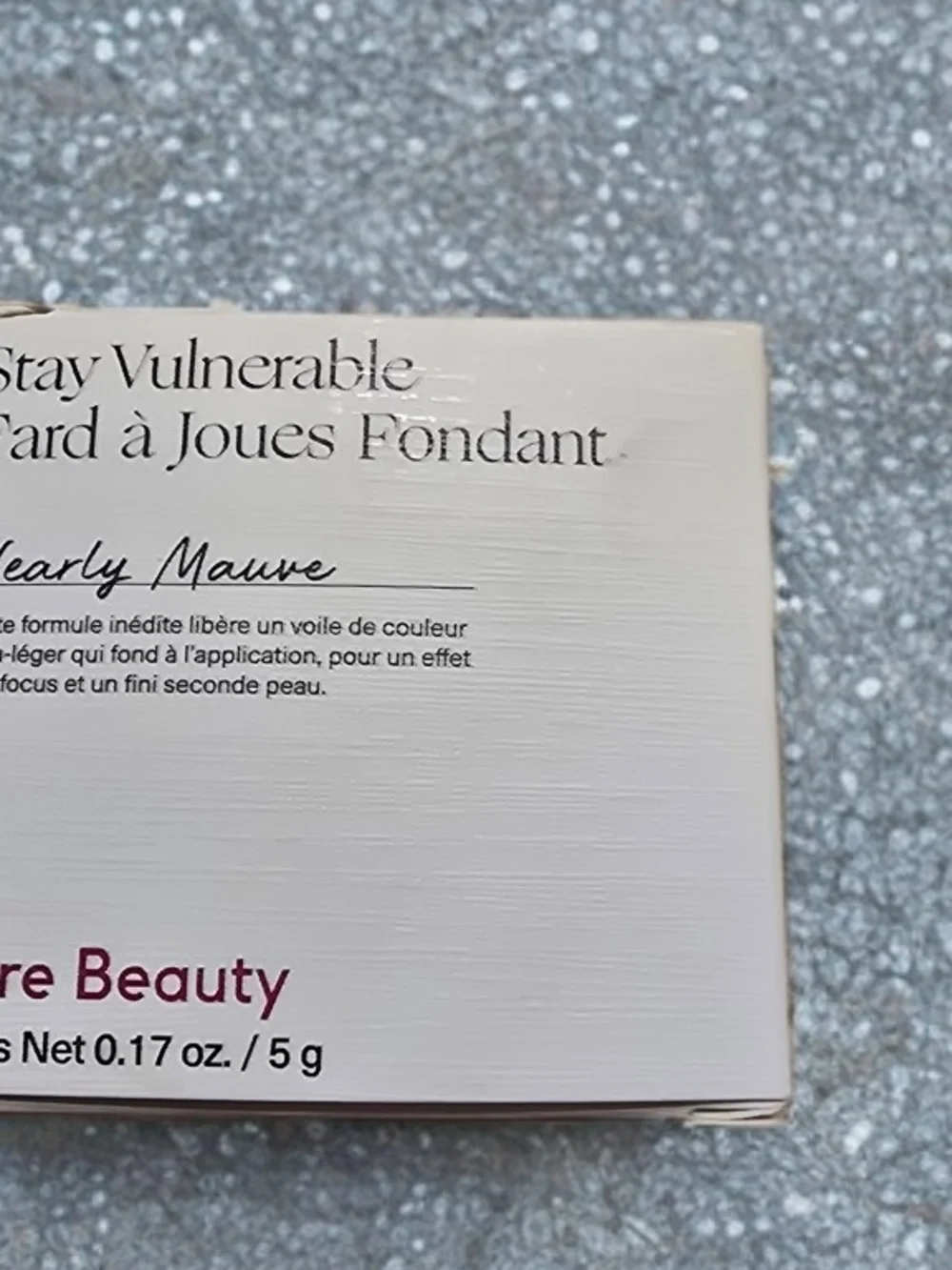 Rare Beauty Stay Vulnerable Melting Blush in Nearly Mauve💄🎀♥️